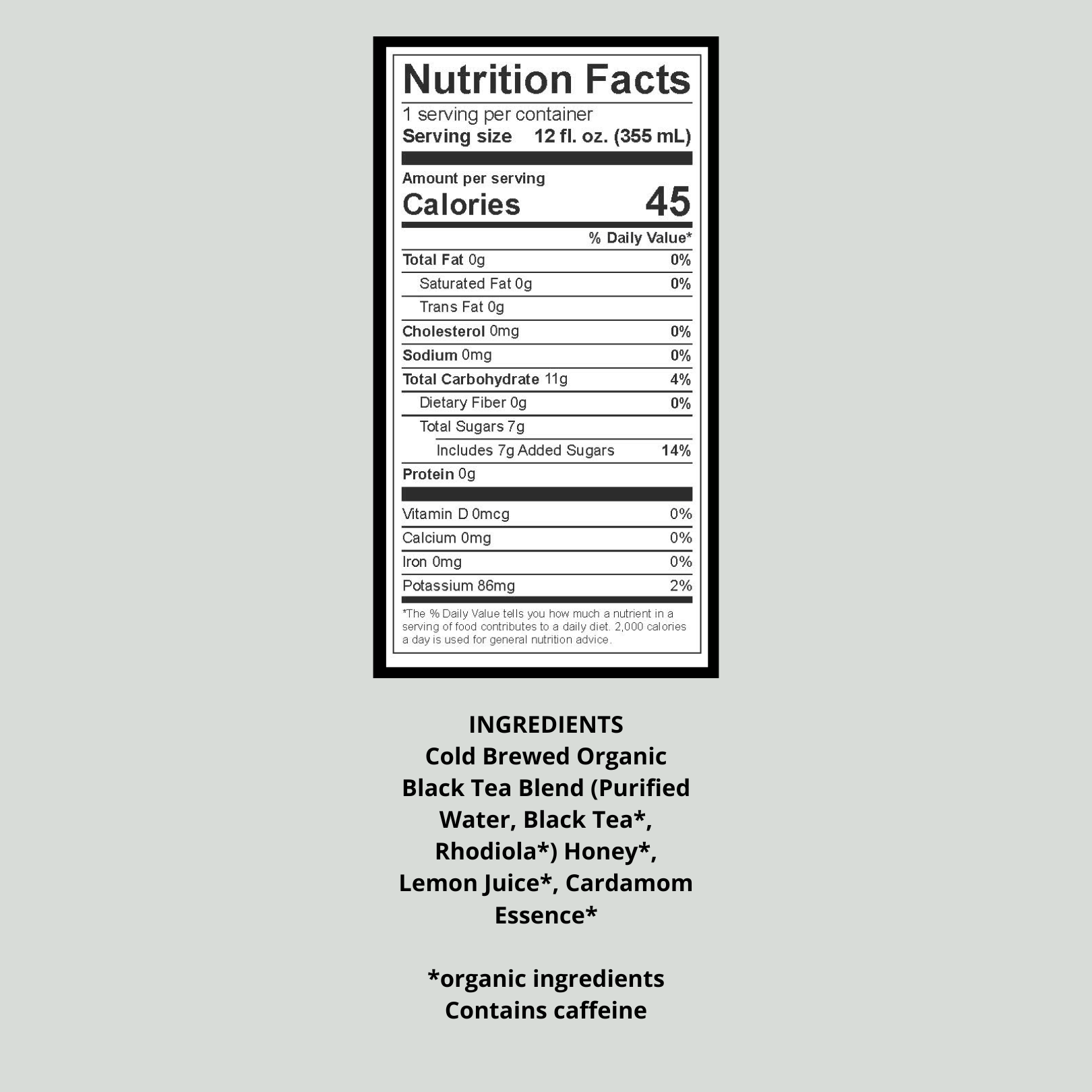 Black Tea Lemonade 12Pack